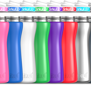 22oz. Stainless Steel Bottle & Comfort Grip Lid